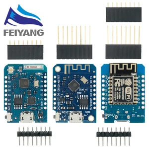 WeMos D1 Mini Pro V3.0 NodeMcu 4 Мб16 Мб байт Lua WIFI Интернет вещей Плата развития ESP8266 CH340G Nodemcu V2