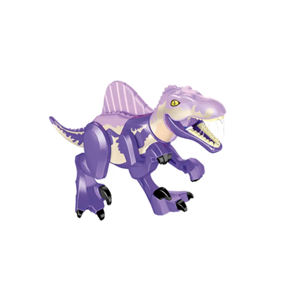 Парк Динозавров Юрского периода стегозавр Tanystropheus Spinosaurus Indominus Rex строительные