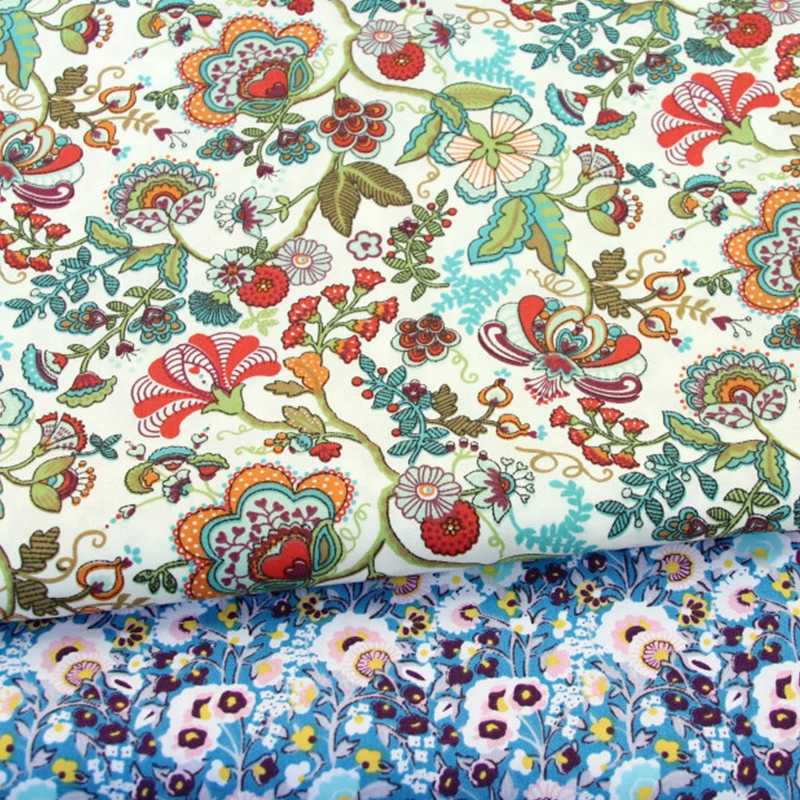 

Retro Upholstery 100% cotton fabrics for DIY Sewing textile tecido tissue patchwork bedding quilting