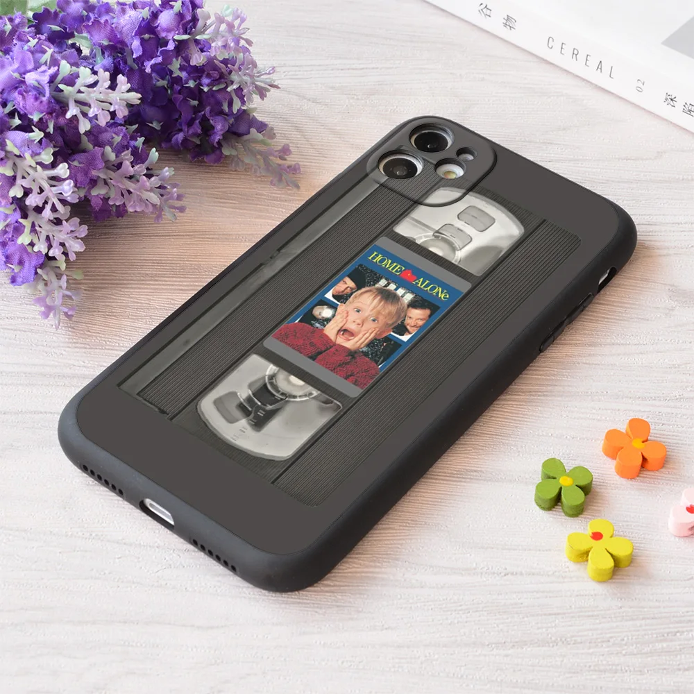 

For iPhone Home Alone Print Soft Matt Apple Case