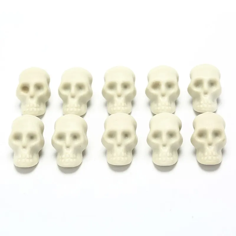 10 шт. Имитация человеческого черепа Мини Череп пластиковая копия Хэллоуин