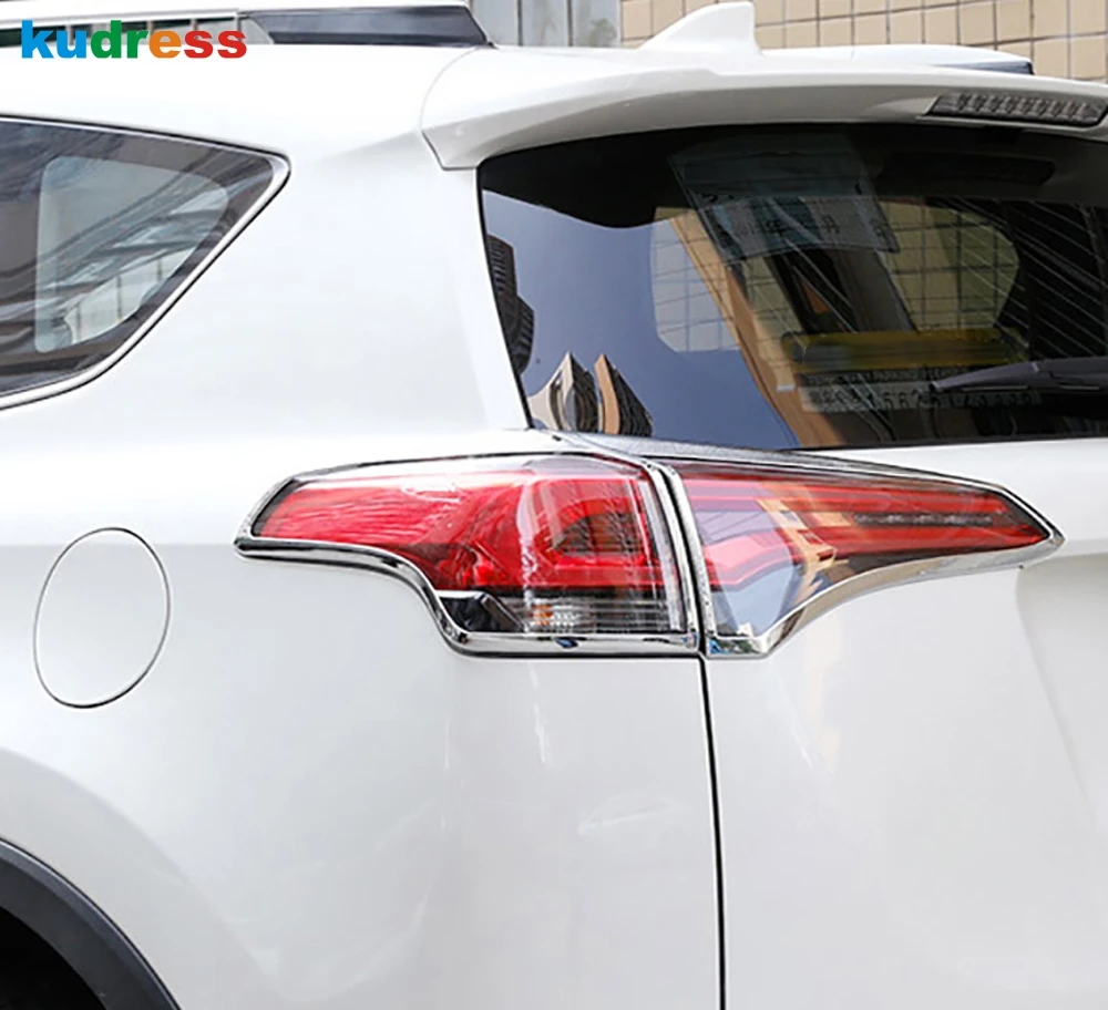 Для Toyota RAV4 RAV 4 2016 2017 ABS хромированный автомобильный Стайлинг задний фонарь