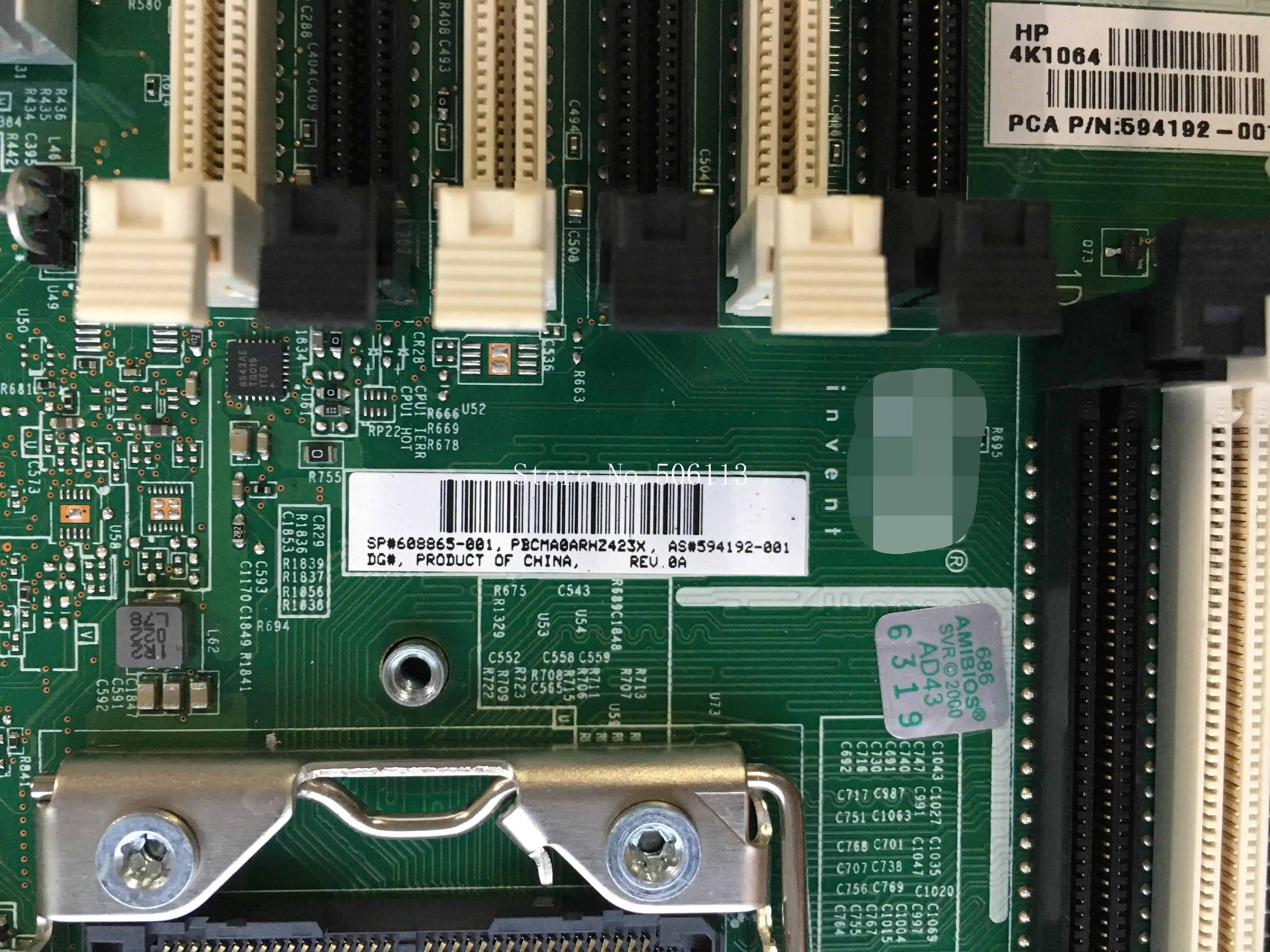 100% рабочая для HP DL180 G6 Серверная материнская плата 608865 001 594192 507255 аккумулятор