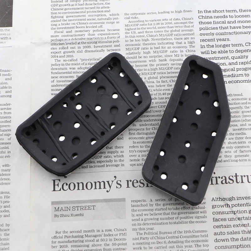 

For Subaru Forester 2019-2021Accessories Aluminum alloy Foot Pedal Accelerator Gas Fuel Brake Pedal Rest Pedal Cover Car Styling