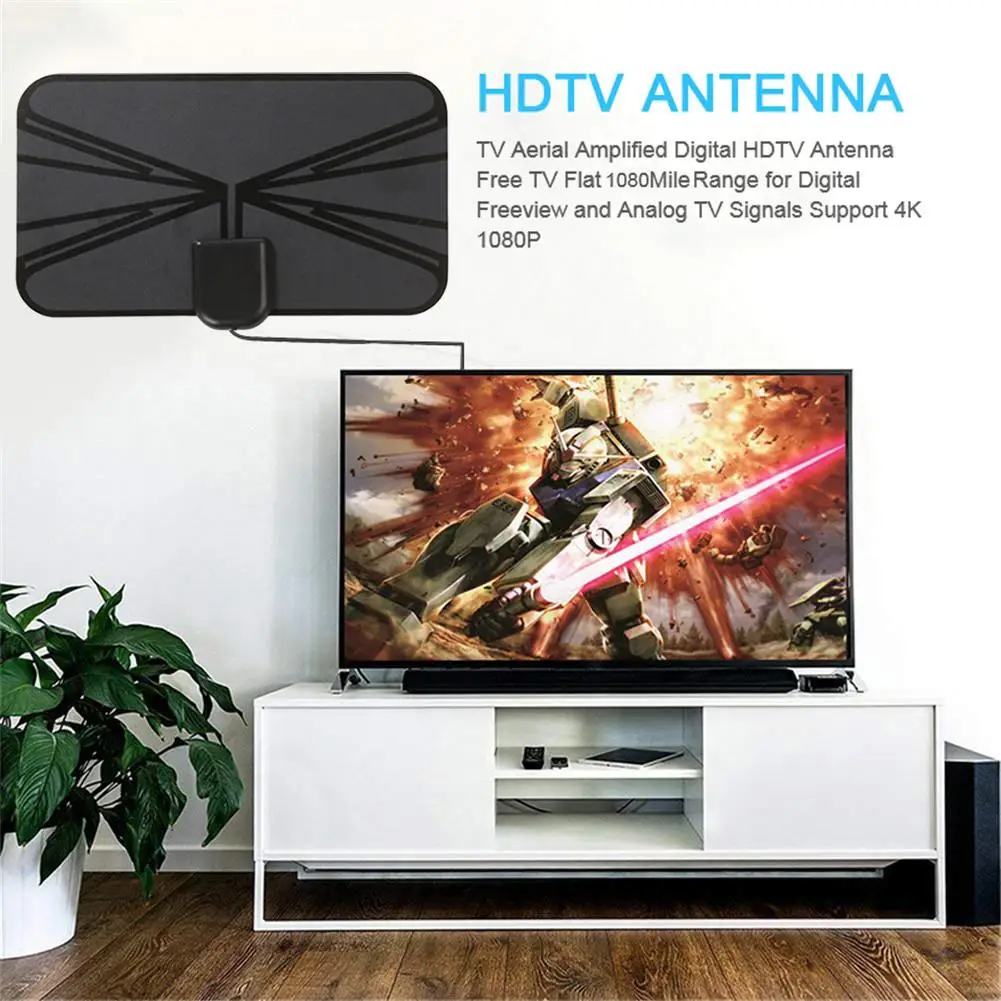 Телевизионная антенна HD 1080 миль цифровой кабель телевизионная K домашний