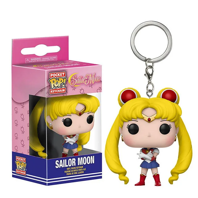 FUNKO POP брелок официальный Сейлор Мун Веном Супер Герой Джон Сноу История игрушек алддин коллекционный Брелок с коробкой