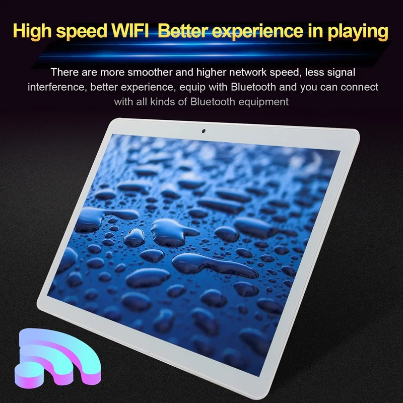 

Portable Tablet 10.1 Inch Large Sn Android Version Fashion Round Hole Tablet 1G + 16G Tablet