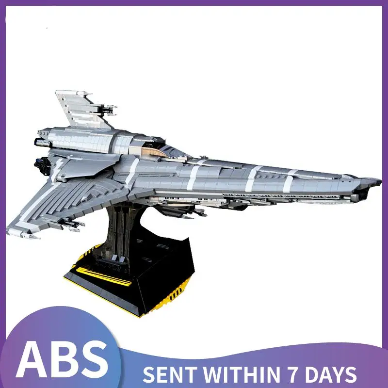 

Конструктор Moc Space Series, военные корабли Mk Ucs, колониальный гадюк 9424, космический корабль, военный корабль, детские игрушки