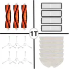 Моющиеся детали для робота-пылесоса Xiaomi Mijia 1T STYTJ02ZHM, аксессуары: основной ролик, боковая щетка, Hepa фильтр, швабра