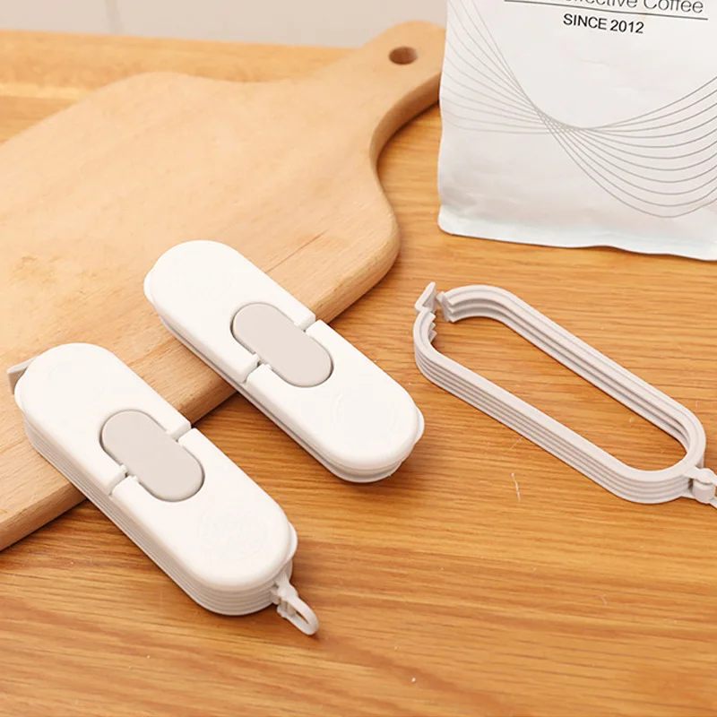 Многофункциональный клип уплотнения пыли приправа соль Bag насадка сохраняющий