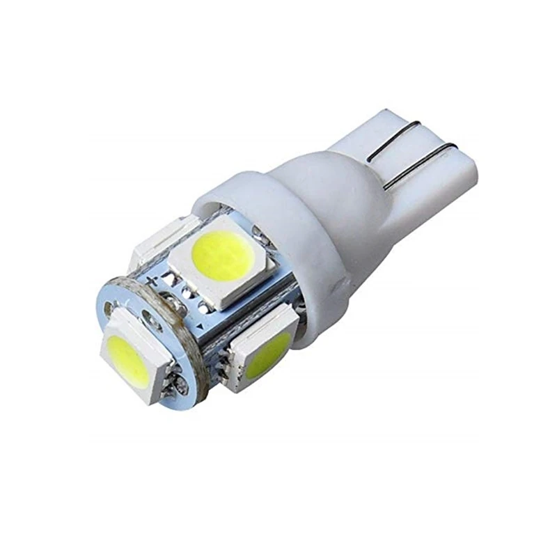 Car Side Wedge Light Signal Lamp Bulbs T10 LED W5W Canbus 5050 5SMD Error Free Super Bright 12V Universal Auto Clearance Lights |