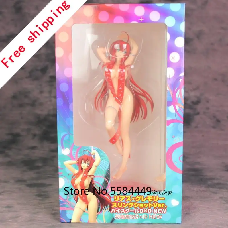 High School DxD HERO Akeno Himejima Сексуальная Skytube с рисунком Аниме ПВХ Экшн фигурки щенки