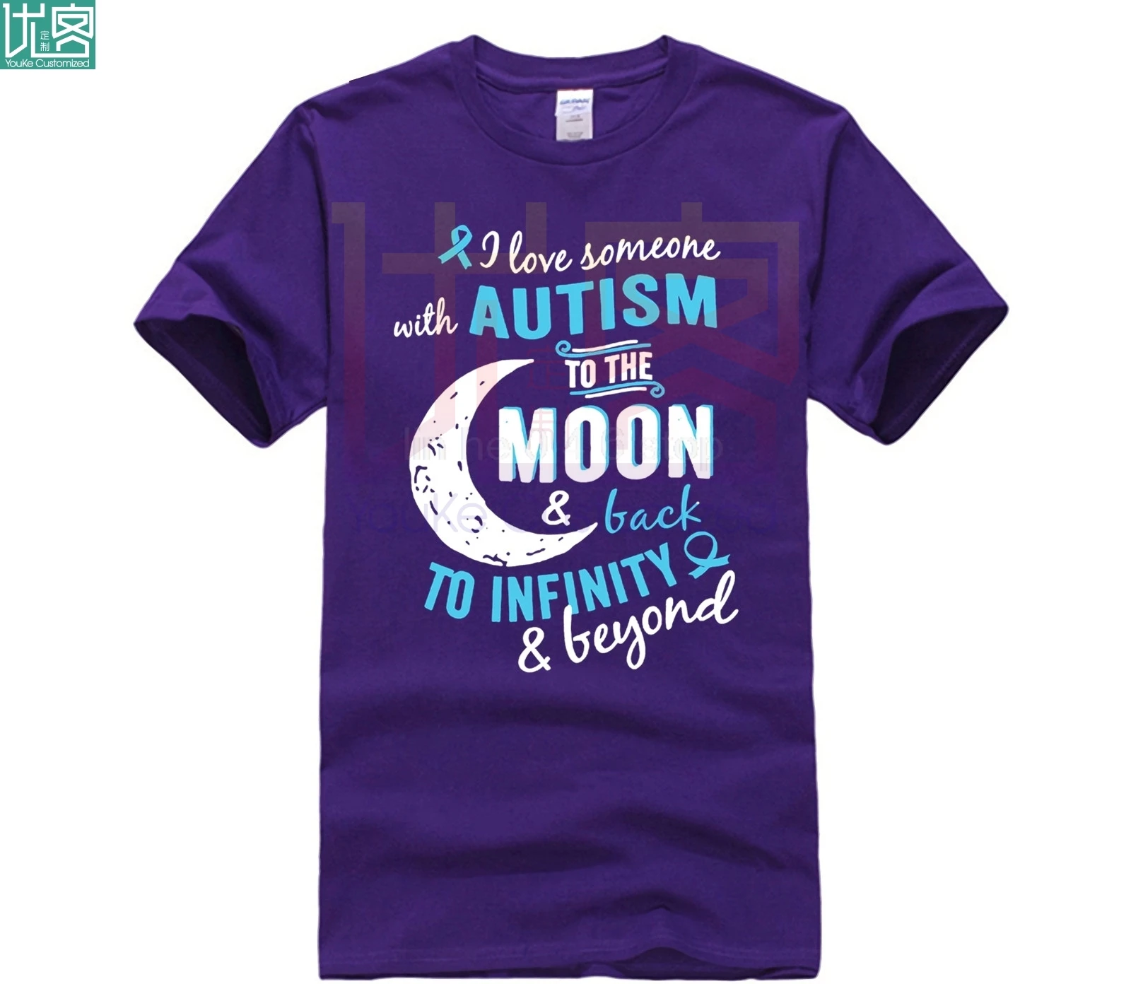

Autism Shirts - Autism Awareness Ribbon Mens Unisex T-shirts
