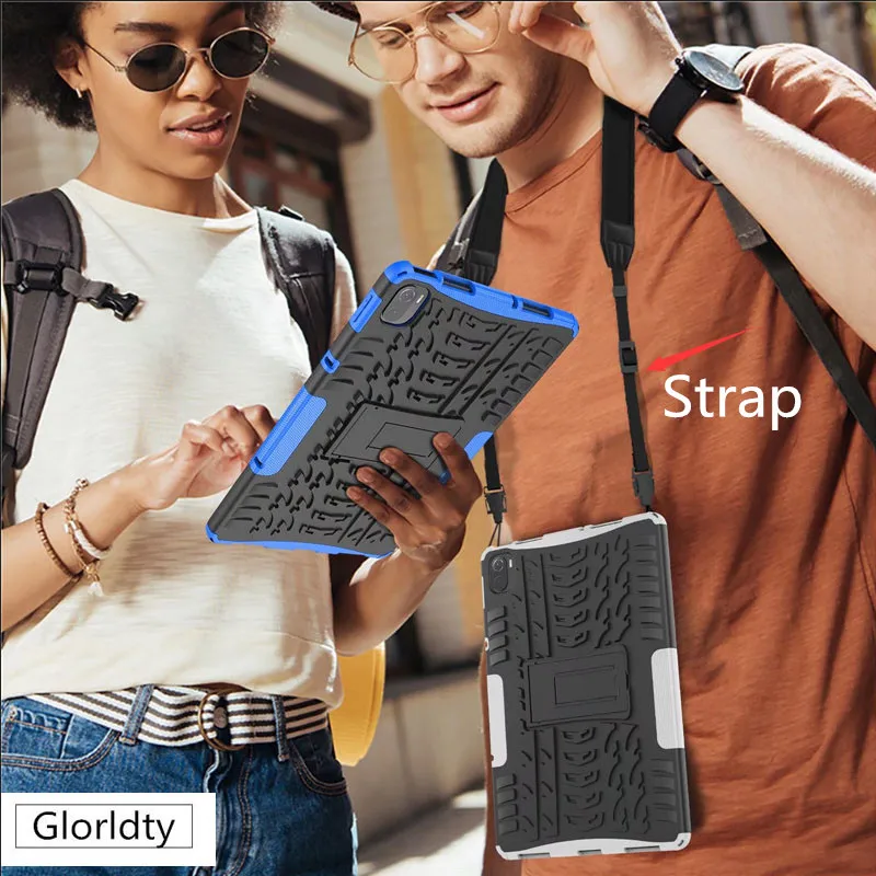 

Чехол для Xiaomi MiPad 5 Pro Hybrid Armor PC + TPU Противоударная подставка для MIPad 5 2021 Mi Pad 5 Pro Φ 11 дюймов Чехол