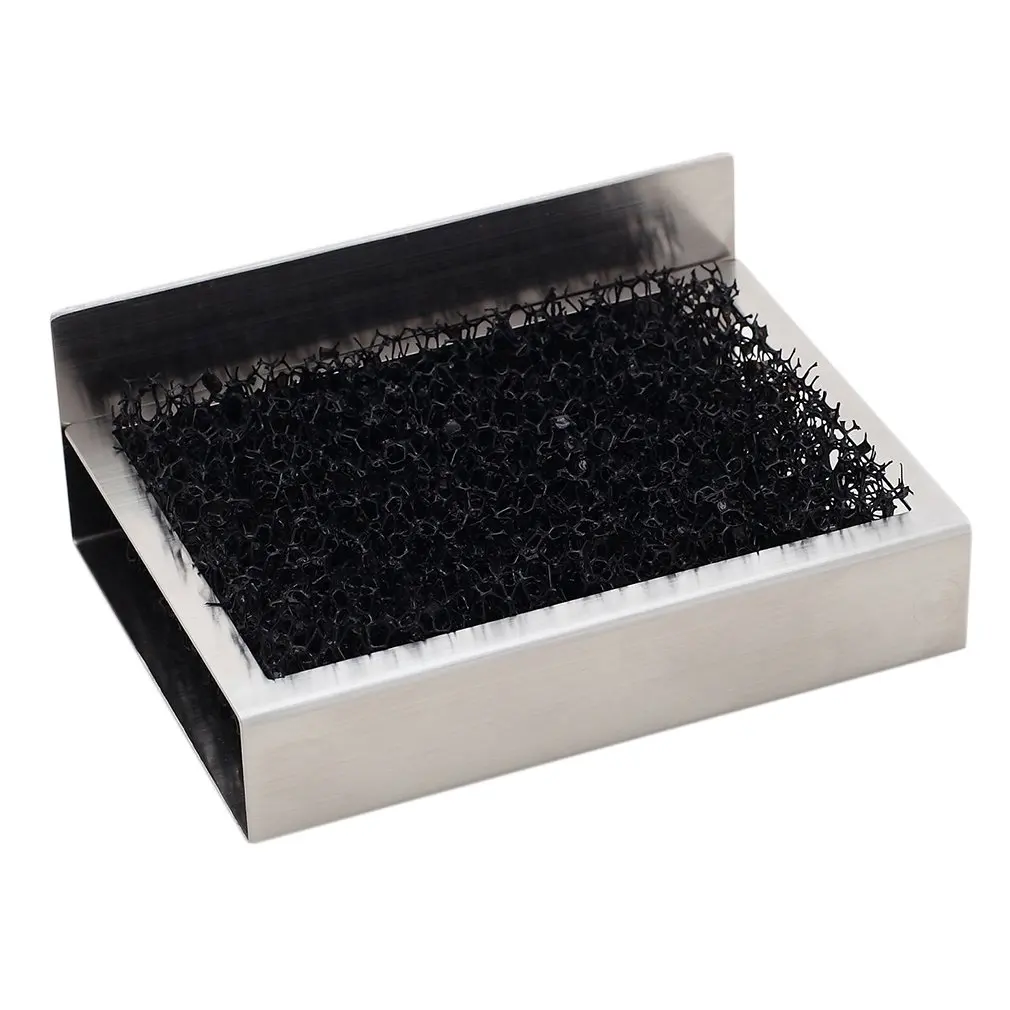 Противоскользящий держатель для мыльницы ванной комнаты из нержавеющей стали