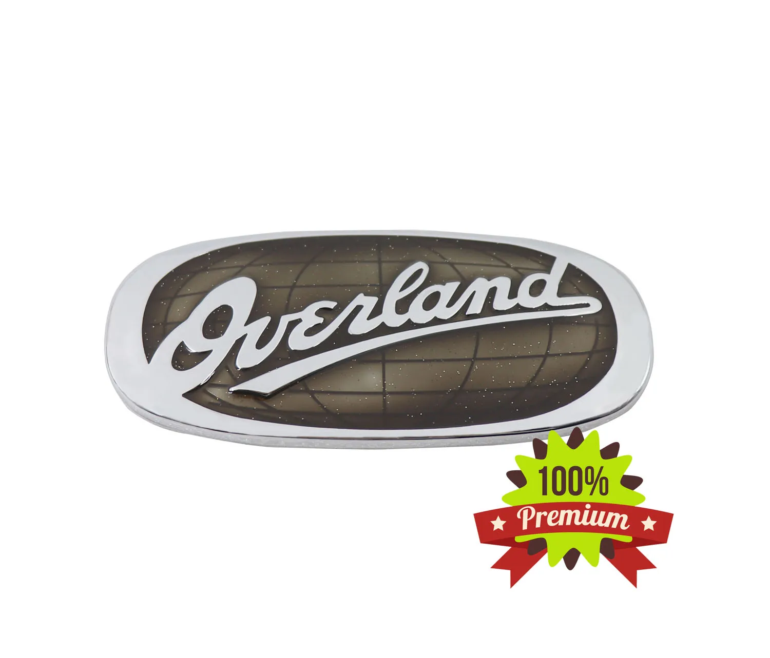 Хромированная надземная наклейка для автомобильного крыла багажника