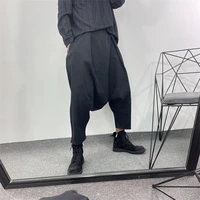 men harem pants spring and autumn new personality off irregular casual fashionable loose pants