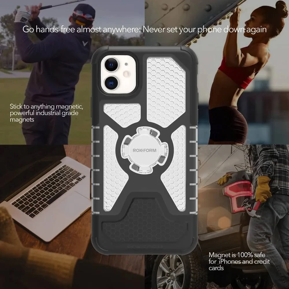 Чехол-накладка Rokform Crystal Wireless Case для iPhone 11 со встроенным неодимовым магнитом |
