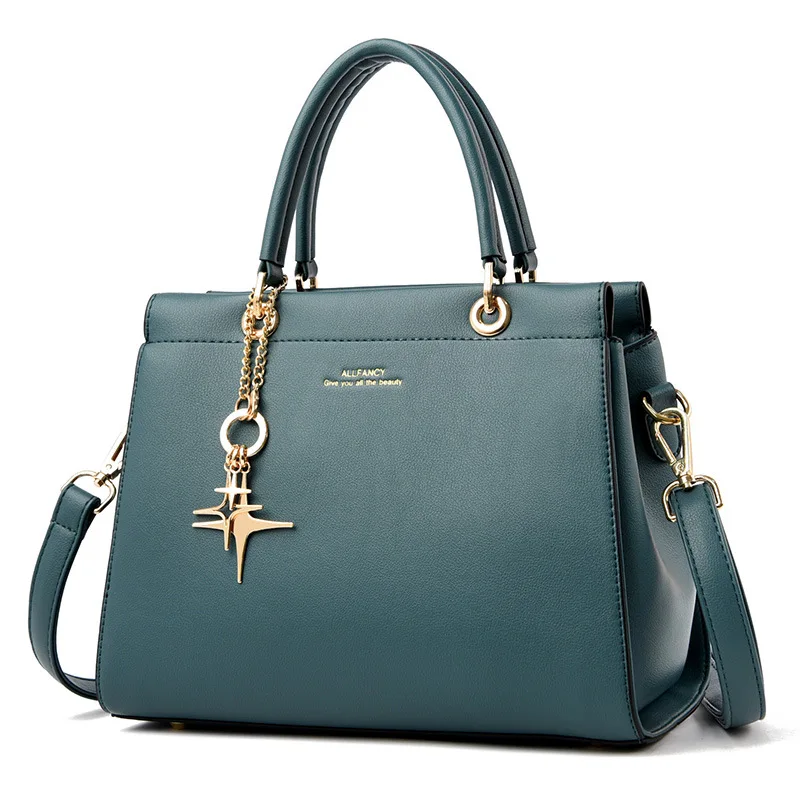 

Fashion Designer Ladies Shoulder Bag Handbag Elegant Style PU Leather Female Shoulder Bags