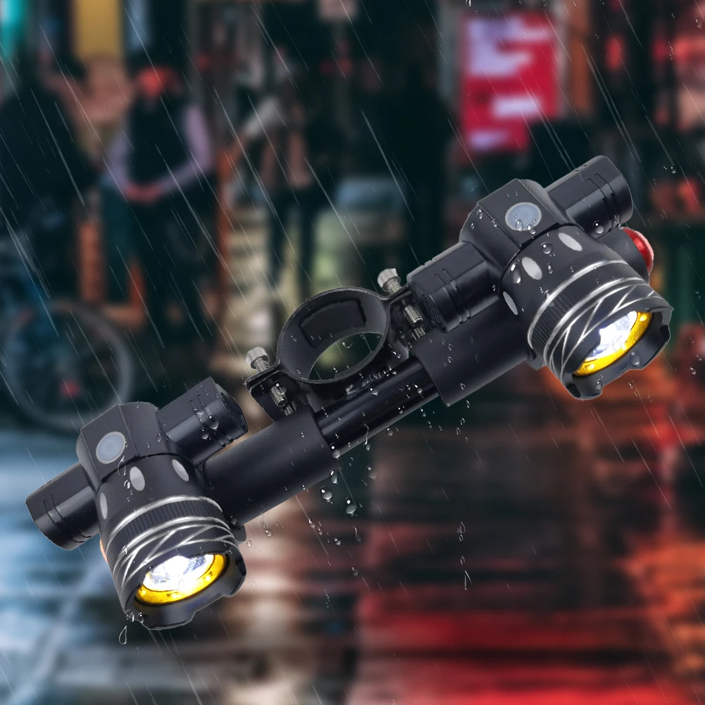 

Usb Rechargeable 150lm Xm-l T6 Led Light Led Headlight Electric Scooter For Xiaomi M365 Pro Es2 Es4 1200mah Battery Front Light