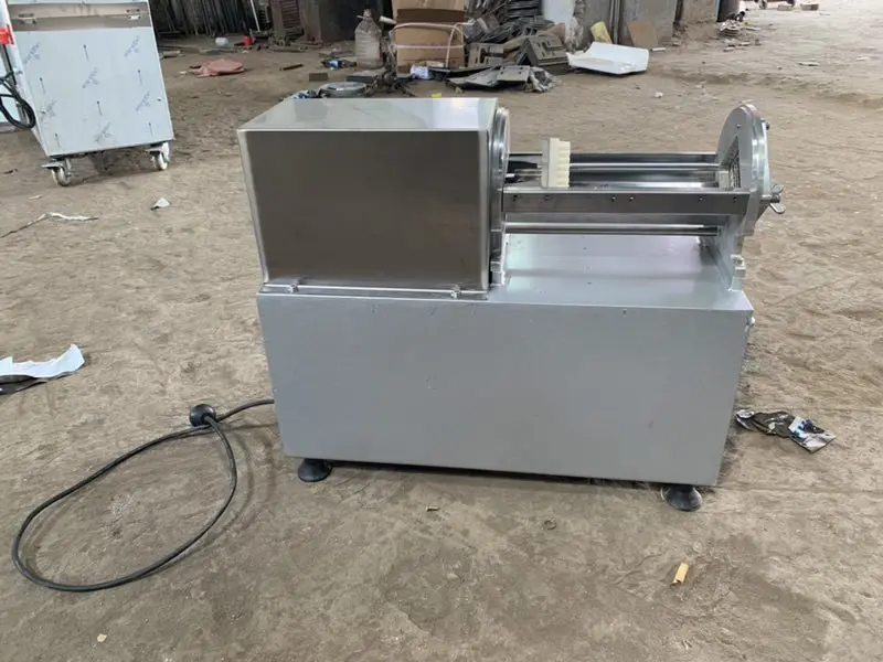 Электрическая машина для резки картофеля из нержавеющей стали коммерческая
