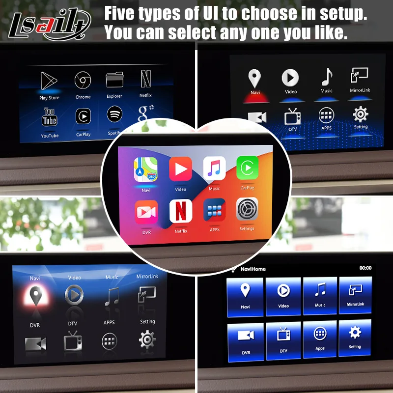 Lsailt 4 ГБ Android 9 0 Carplay/ видеоинтерфейс для RX300 RX350 2020 с Netflix Waze YouTube LX570 RX450n|GPS