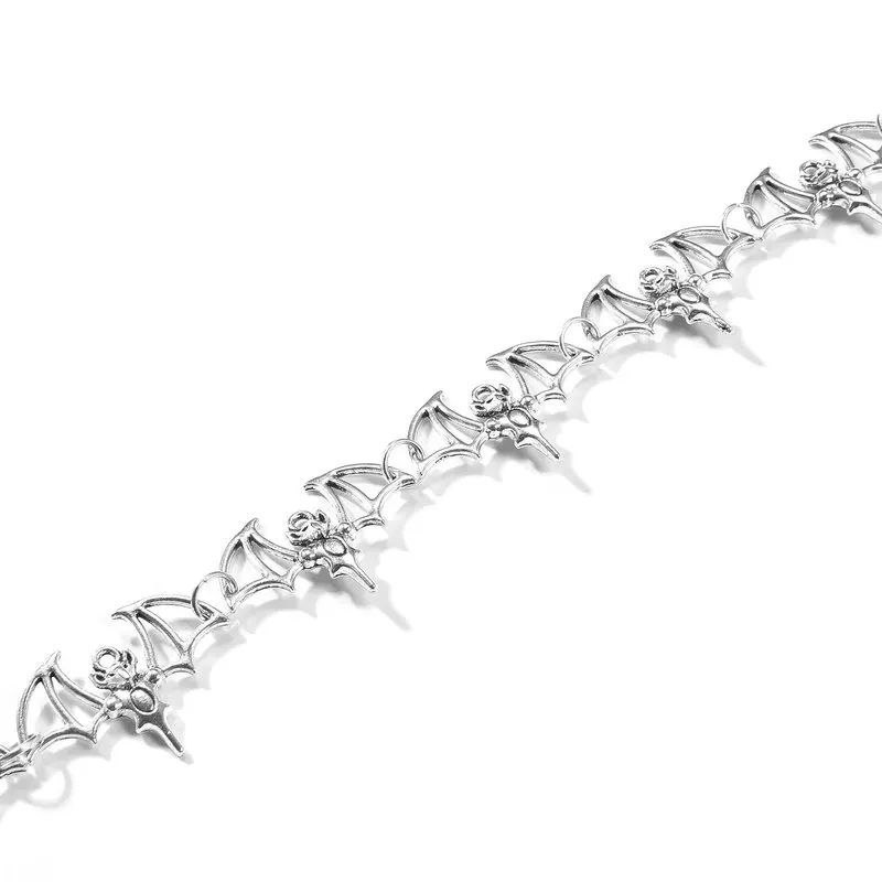 Женский ювелирный комплект из колье и серёг серебристого цвета | Украшения