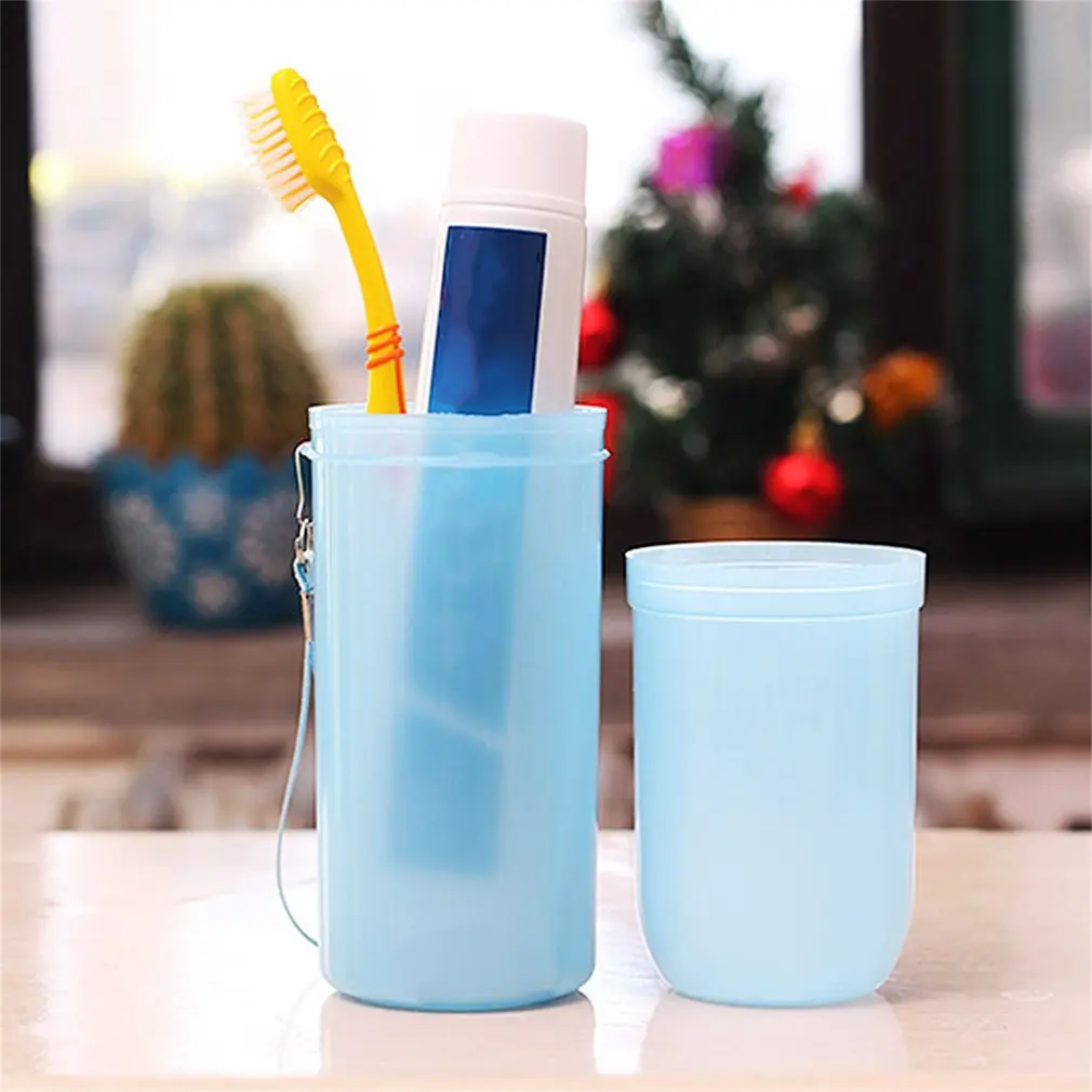 4 цвета Портативный Утилита открытый путешествия зубная щетка Коробка для