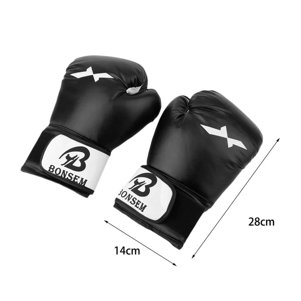 Бразильские боксерские перчатки Muay Thai из искусственной кожи для женщин и мужчин