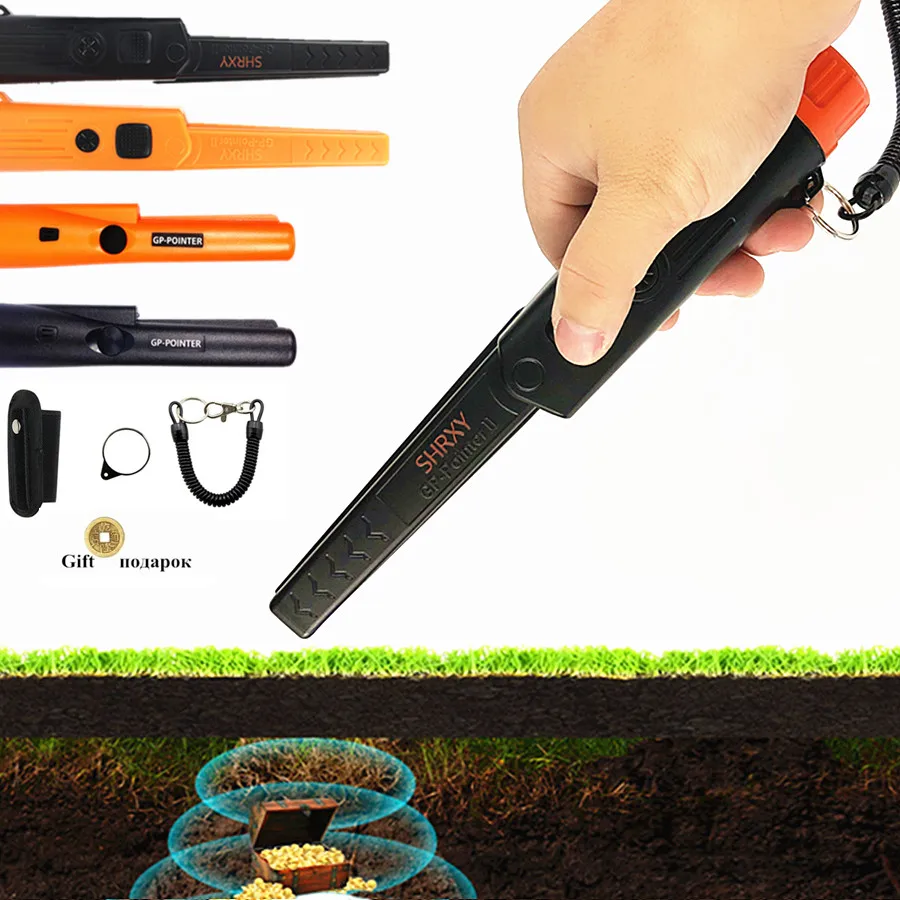 2021 NEW Pro Pinpointing Pointer Metal Detector GP-pointer Gold Target Static Alarm with Bracelet | Инструменты