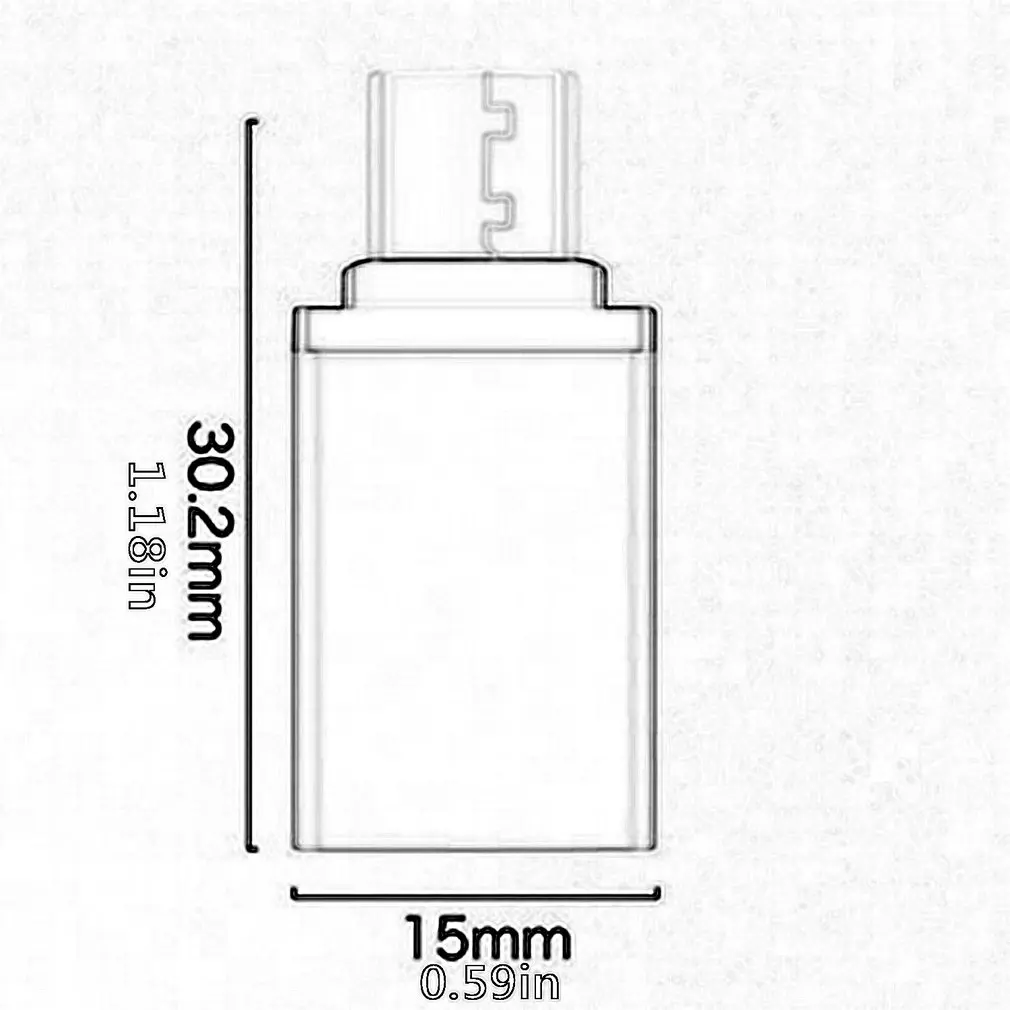 

Type-c Usb Female Aluminum Alloy Mobile Phone To U Disk Mouse OTG Data Cable Adapter Aluminum Alloy Mobile Phone Connector