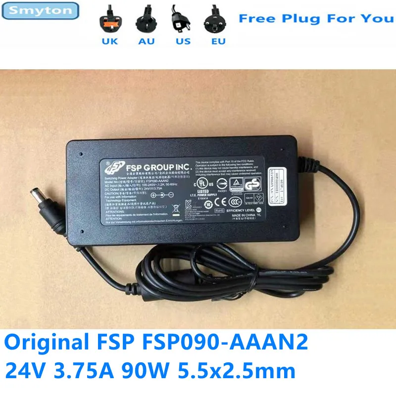 Оригинальное зарядное устройство-адаптер переменного тока для FSP FSP090-AAAN3 24 В 3 75 а
