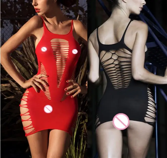 Эротическое нижнее белье сексуальное женское платье с круглым вырезом