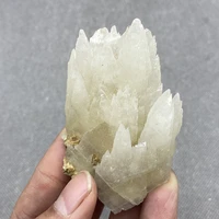 natural white stepped calcite mineral specimen stones and crystals healing crystals quartz gemstones free shipping