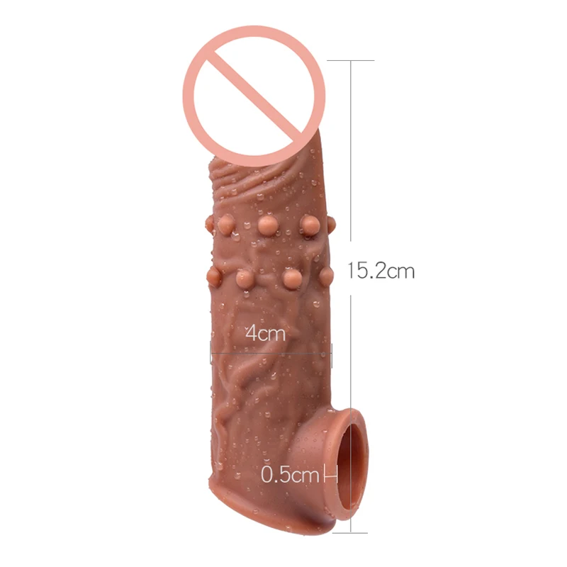 G Spot презерватив расширитель мягкий пенис сопло член рукав продукты для взрослых