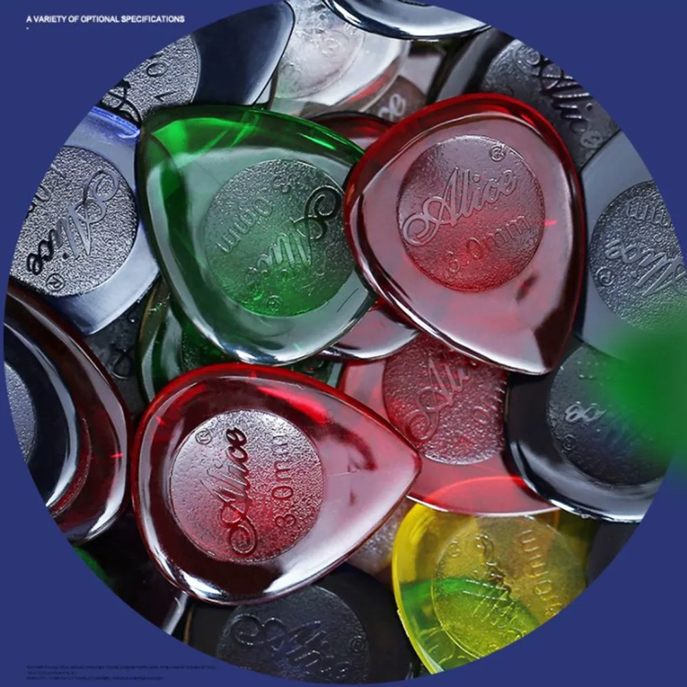 6 шт. короткие медиаторы для электрогитары Alice 1 мм 2 3 |