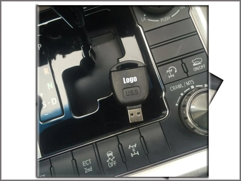 Автомобильный ключ Toyota модель флэш-накопитель 128 ГБ USB 64 32 16 8 флэш-карта памяти с