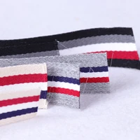 5m 20mm grey khaki polyester canvas strap bias tape backpack collar trousers side strip ribbon hats bow diy sewing accessories