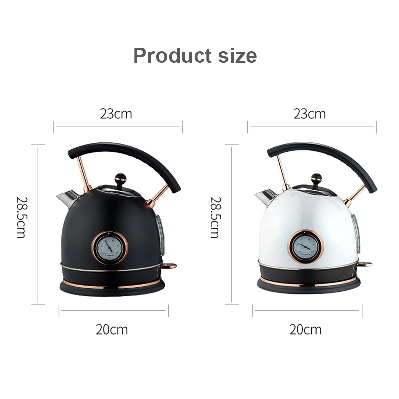 Электрический чайник для кипячения из нержавеющей стали 1800 Вт 1 8 л с