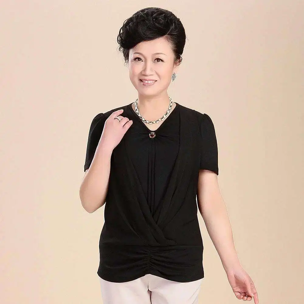 

2019 T Shirt Women Clothes Fashion Tee Top multi Fashion Cotton Ladies Black Tee Shirt
