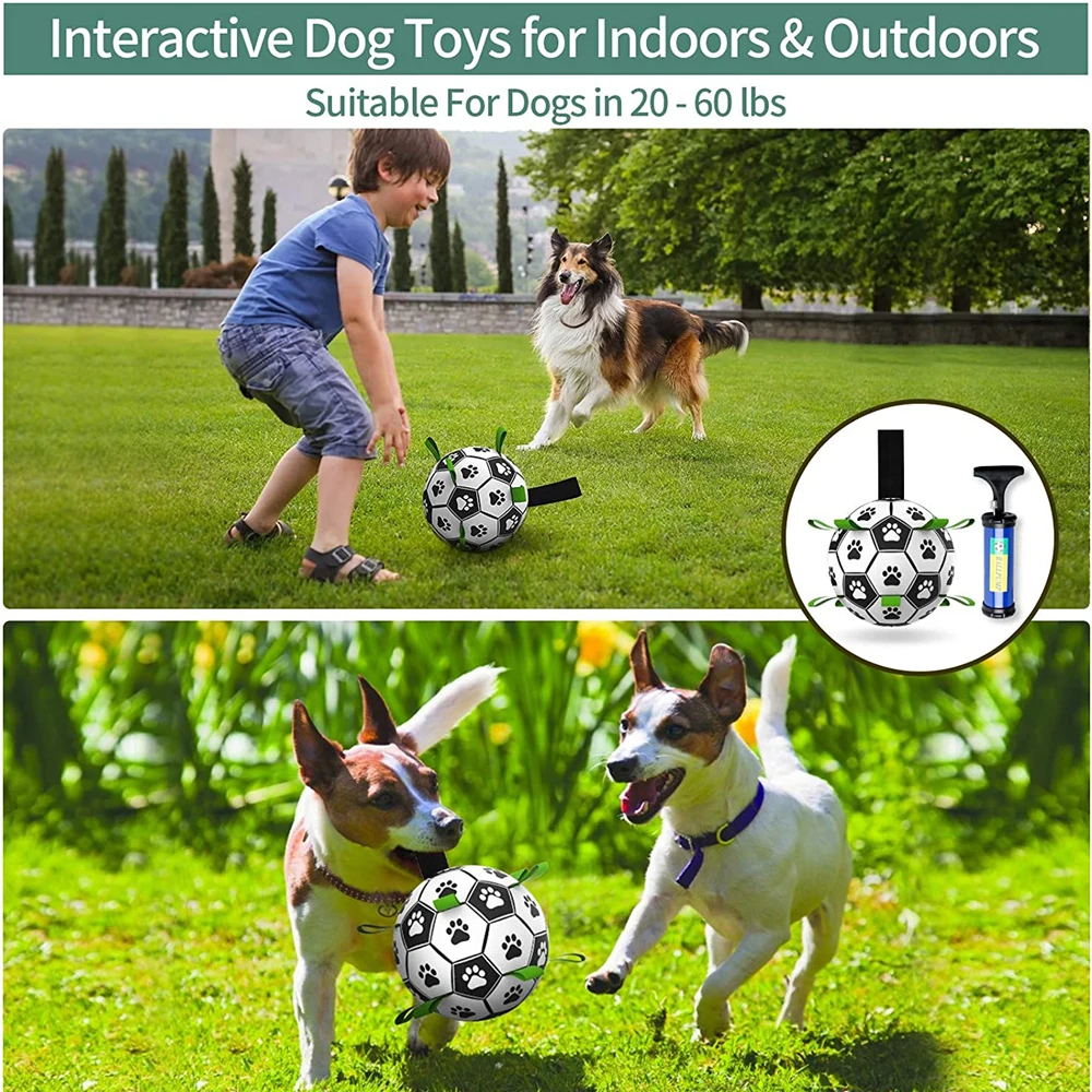 Игрушки для собак футбольные мячи интерактивные игрушки тянущиеся водяные
