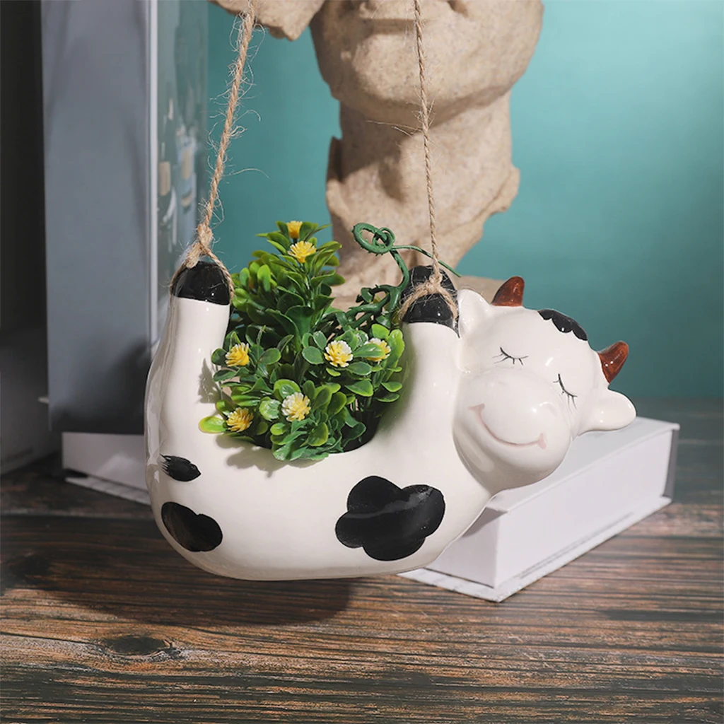 

Cute Animal Flower Pot Succulent Plants Flower Pot Planter Home Garden Decor