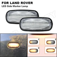dynamic led turn signal light for land rover defender discovery 2 freelander lr2 mg rover 1998 2005 side marker blinker lamp