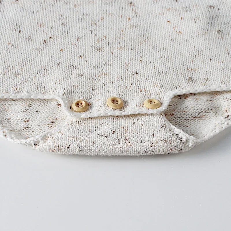 

2020 Baby Boys Girls Rompers Baby Clothes Bodysuit Geometry Braces Knit Rompers Spring Autumn Infant Boys Girls Rompers