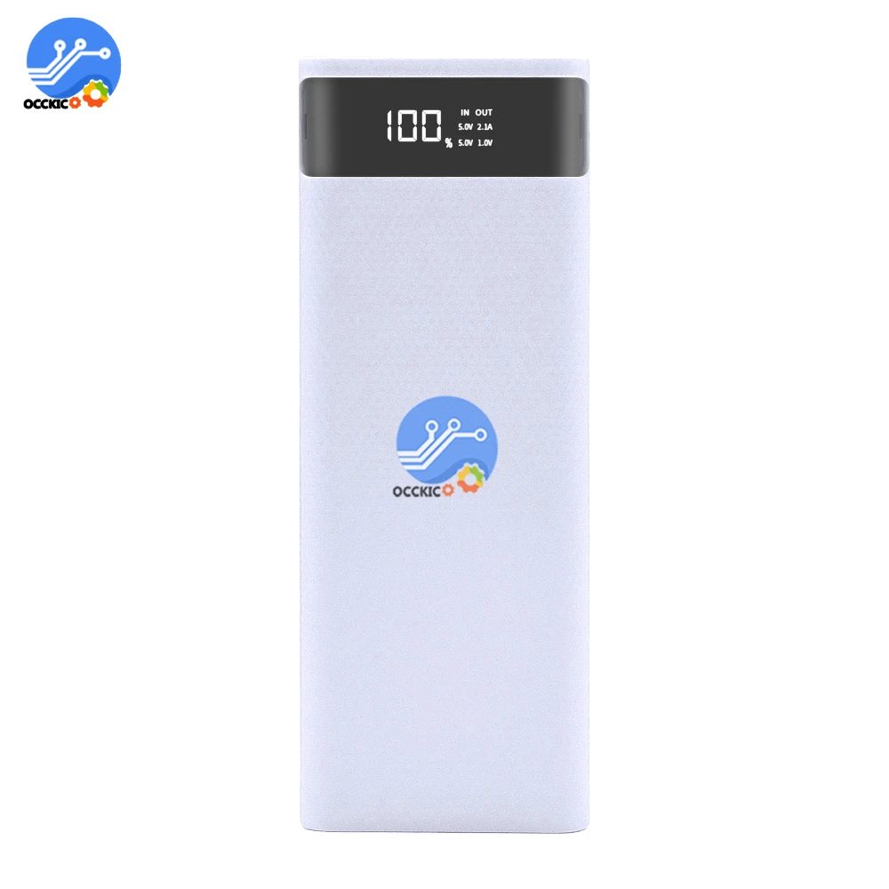 Дополнительный внешний аккумулятор чехол 8x18650 модуль powerbank коробка diy kit