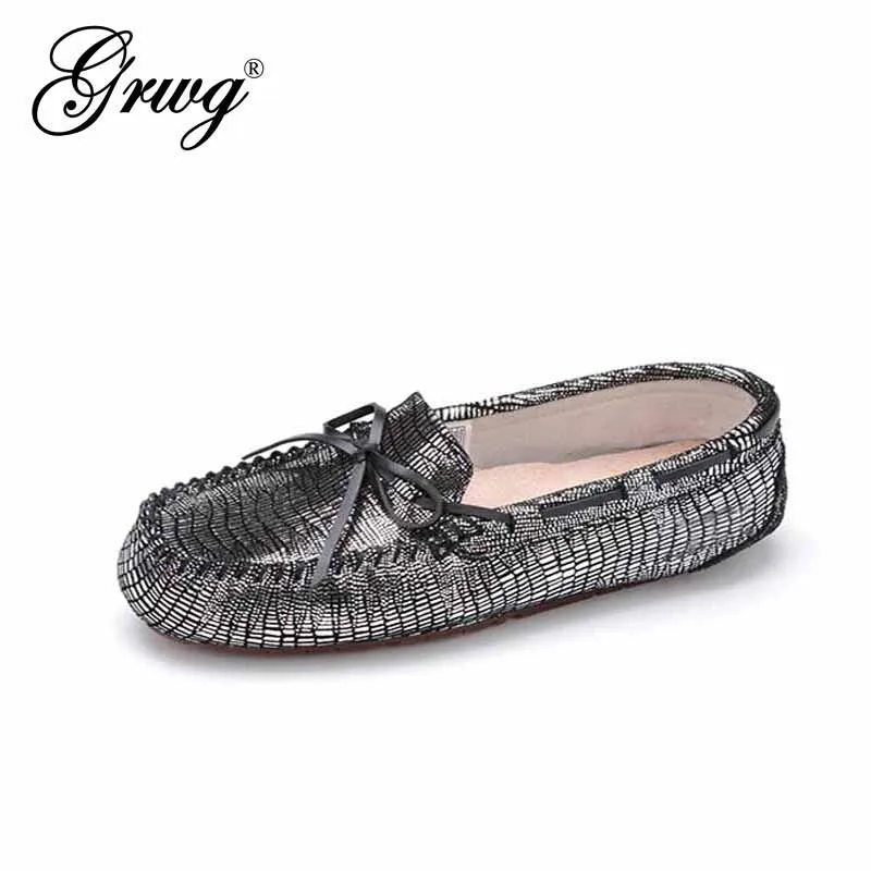 Женские мокасины из натуральной кожи на плоской подошве|Обувь без каблука| |