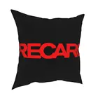 Recaro Логотип Автомобильные гоночные сиденья спортивный Графический подарок унисекс Топ T для женщин мужчин отпуск Высокое качество Женская Подушка Чехол