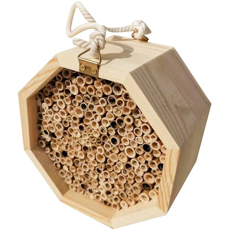 

Wooden Beekeeping Box Queen Bee Nest Box Creative Bee Nest