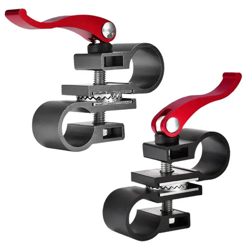 

Регулируемый держатель с фиксированным зажимом, кронштейны, аксессуары для крепления на открытом воздухе, универсальный зажим из алюминие...