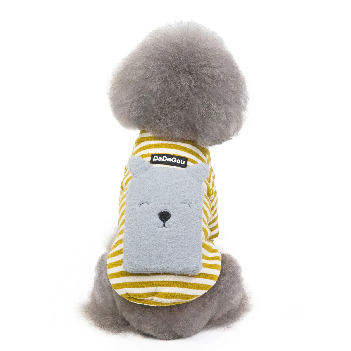 Осенне зимняя одежда для собак рюкзак свитер домашних животных маленького